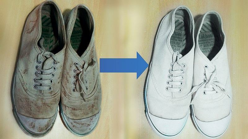 Cách tẩy vết ố vàng trên giày đơn giản và hiệu quả tại nhà