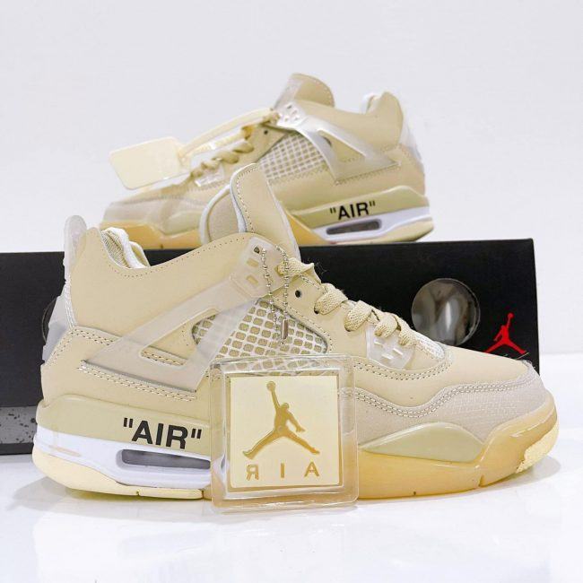 Giày jordan 4 off-white