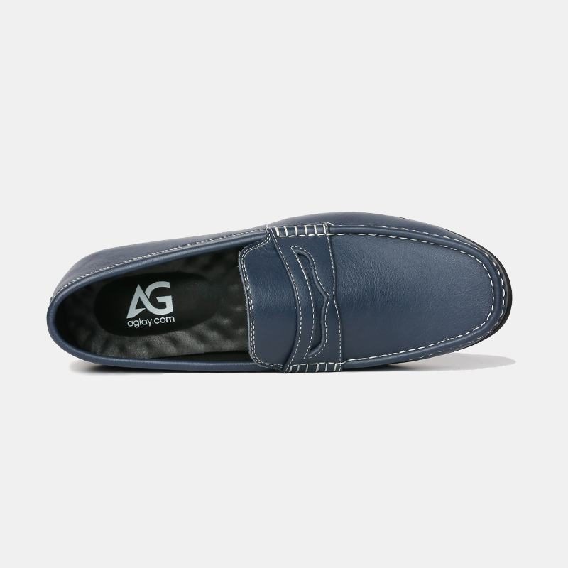 Giày Lười Da Bò Nam AG0160