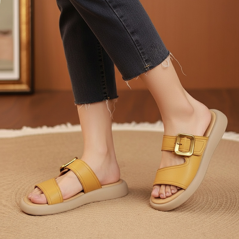 Dép Nữ Da Cao Cấp AG0327