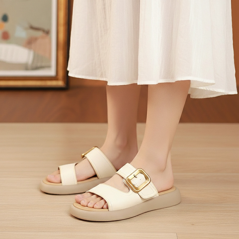 Dép Nữ Da Cao Cấp AG0327