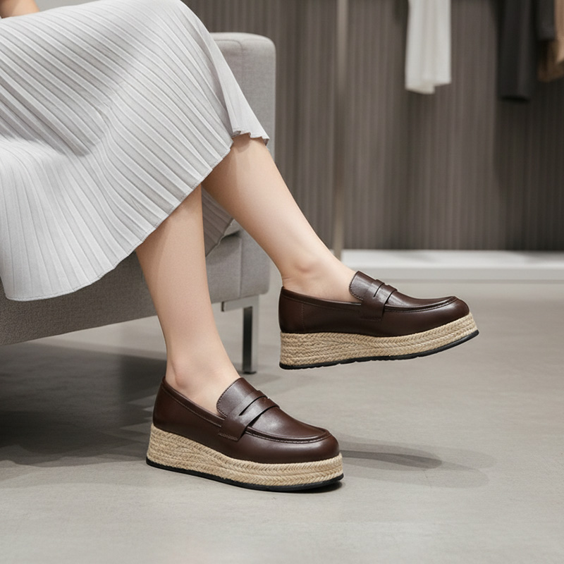 Giày Lười Nữ Đế Cao AG0066