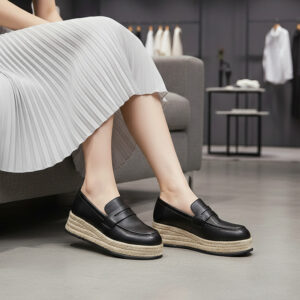 Giày Lười Nữ Đế Cao AG0066