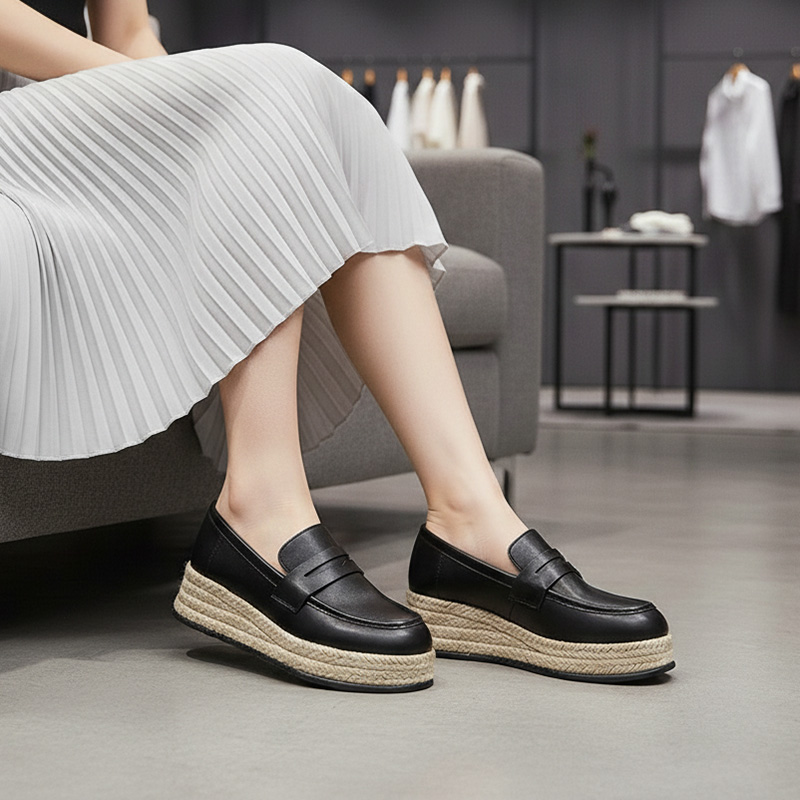 Giày Lười Nữ Đế Cao AG0066