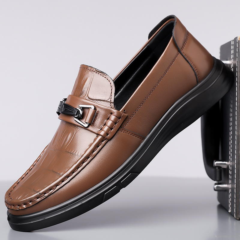 Giày Lười Nam Da Bò AG0085