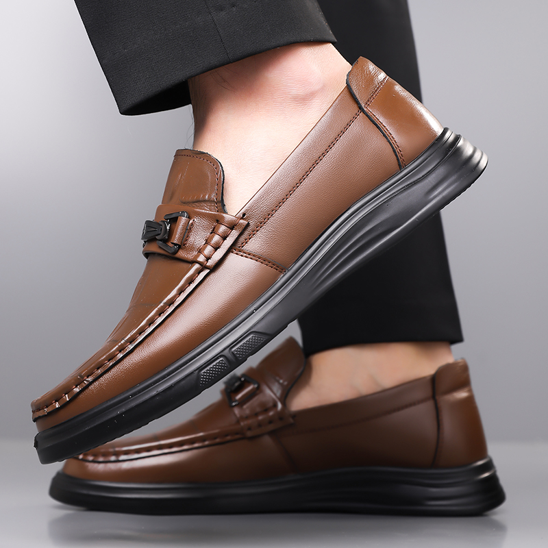 Giày Lười Nam Da Bò AG0085