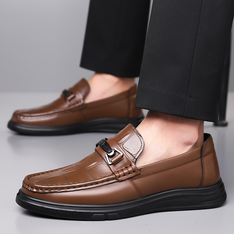 Giày Lười Nam Da Bò AG0085