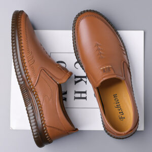 Giày Lười Da Bò Nam AG0091