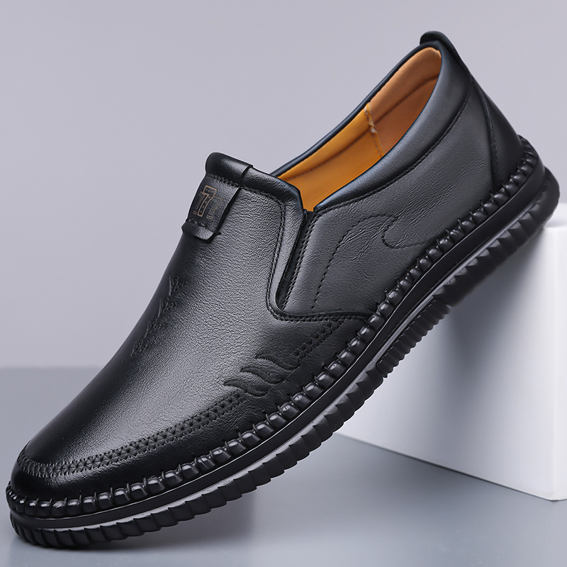 Giày Lười Da Bò Nam AG0091