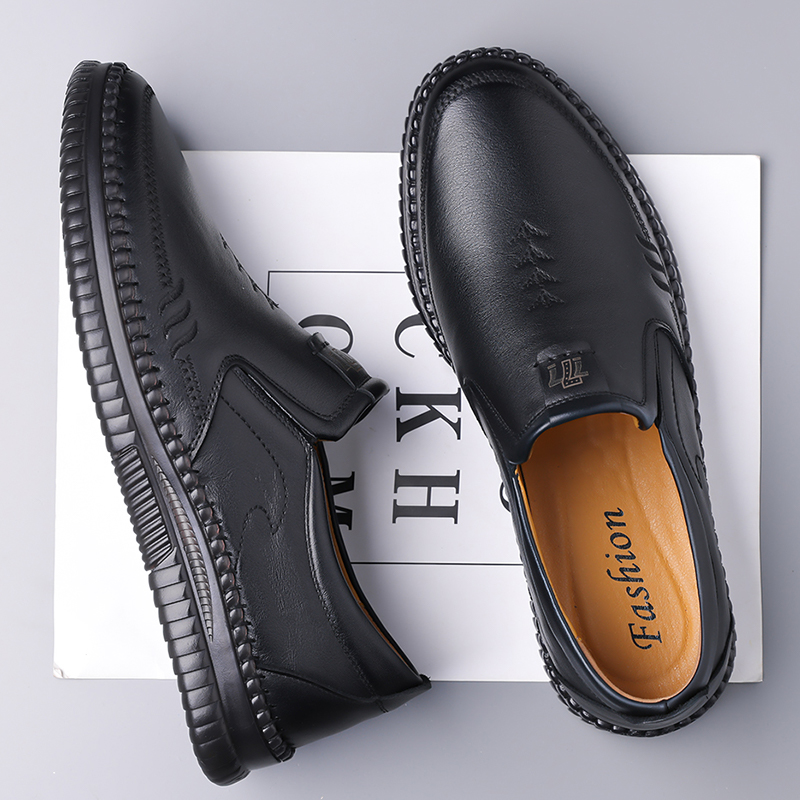 Giày Lười Da Bò Nam AG0091