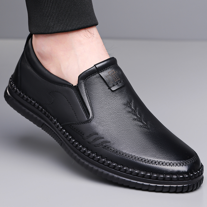 Giày Lười Da Bò Nam AG0091