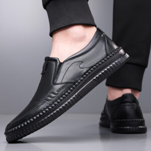 Giày Lười Da Bò Nam AG0091