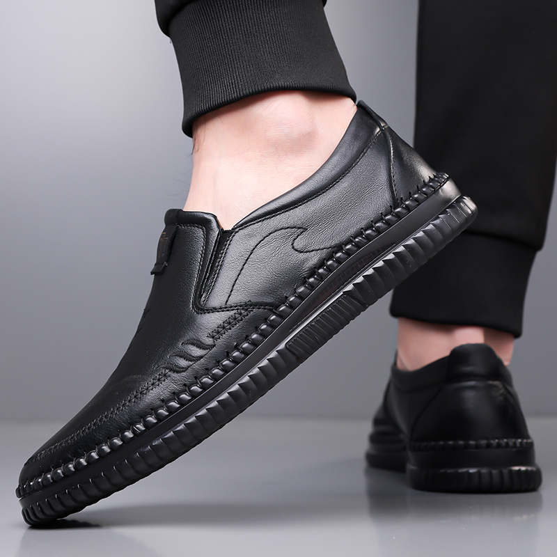 Giày Lười Da Bò Nam AG0091