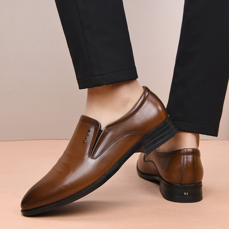 Giày Lười Nam Da Bò AG0094