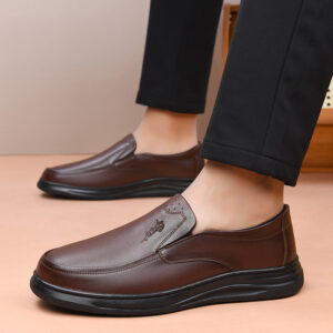 Giày Lười Da Bò Nam AG0093