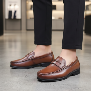 Giày Lười Da Bò Nam AG0100