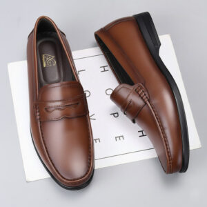 Giày Lười Da Bò Nam AG0100