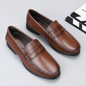 Giày Lười Da Bò Nam AG0100