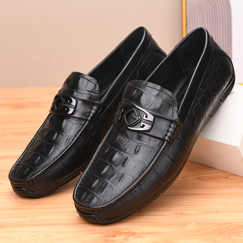 Giày Lười Da Bò Nam AG0097