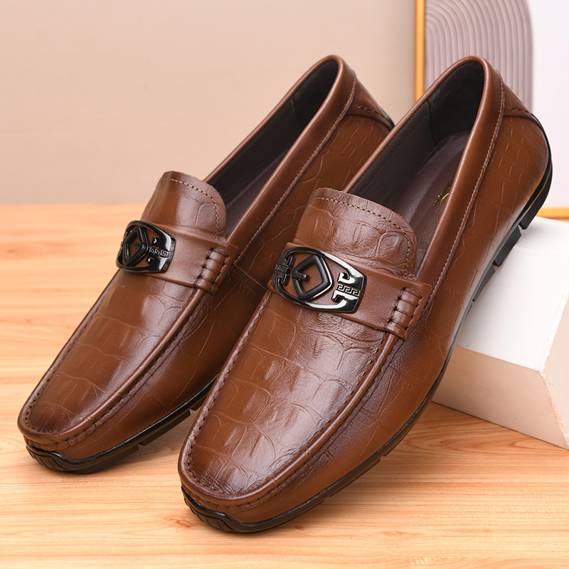 Giày Lười Da Bò Nam AG0097