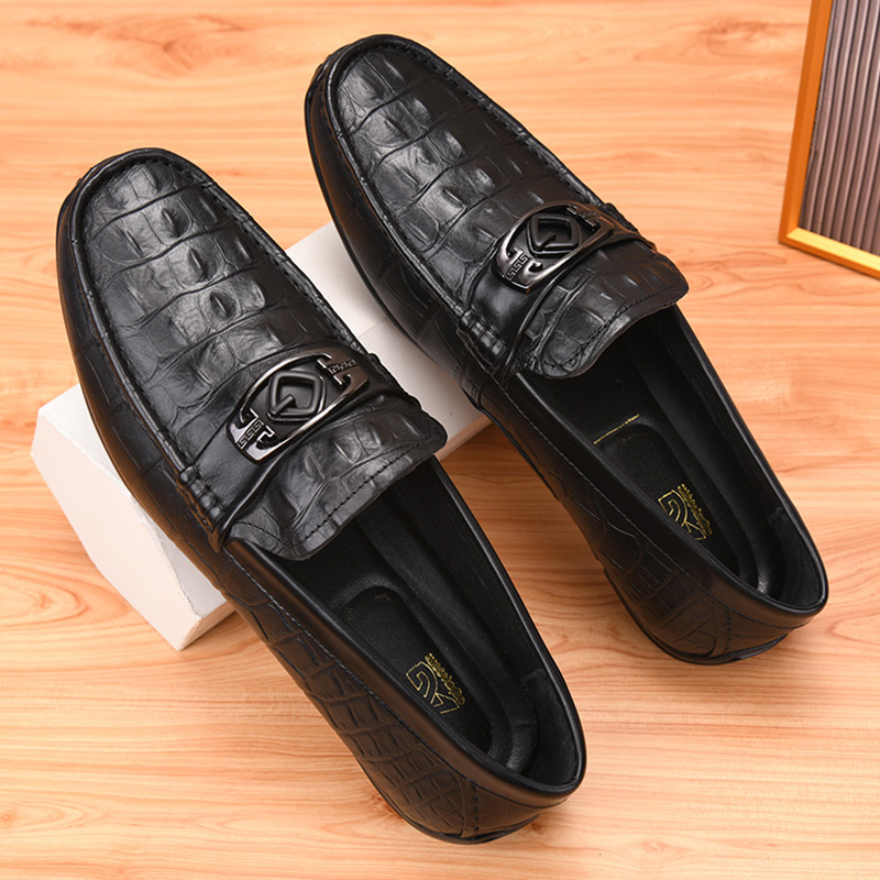 Giày Lười Da Bò Nam AG0097