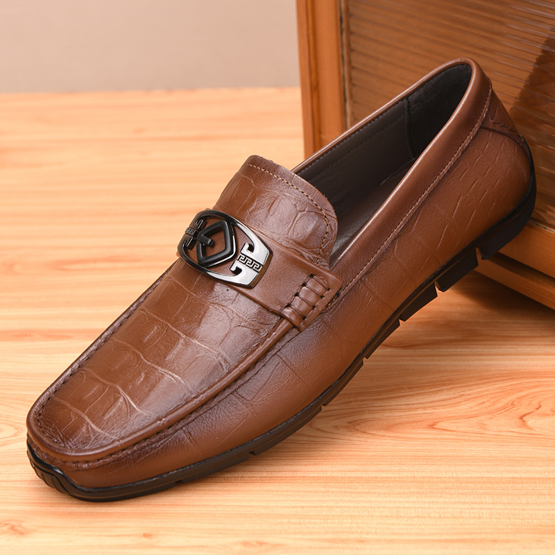 Giày Lười Da Bò Nam AG0097