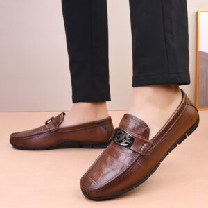 Giày Lười Da Bò Nam AG0097