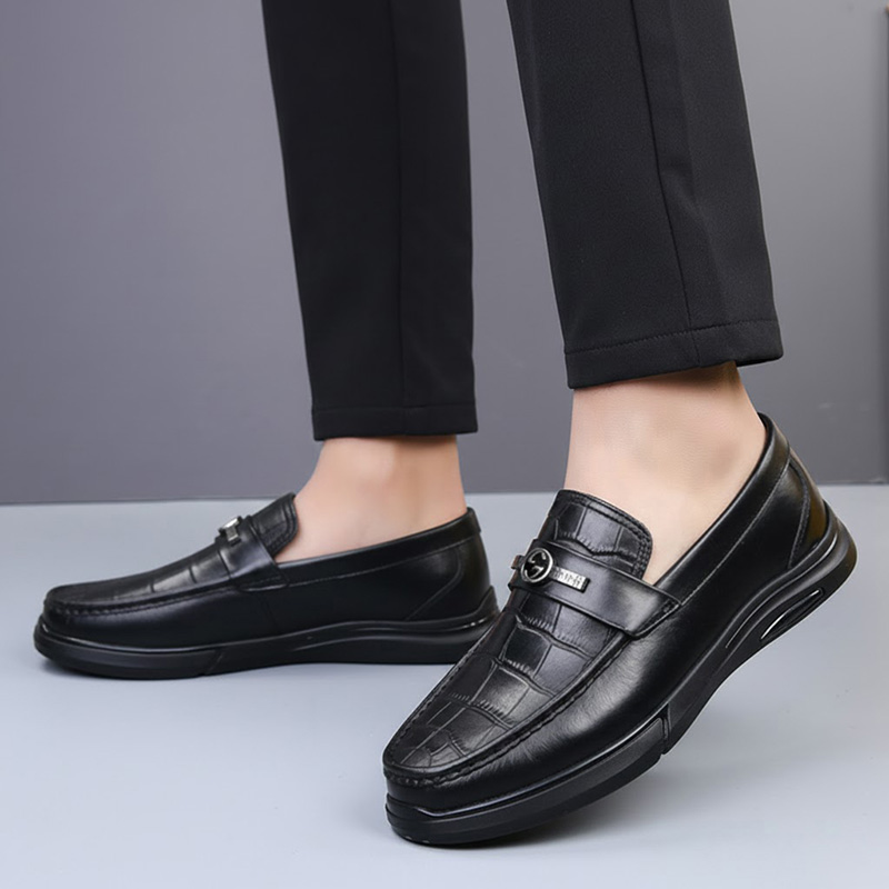 Giày Lười Da Bò Nam AG0099