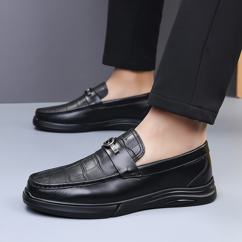 Giày Lười Da Bò Nam AG0099