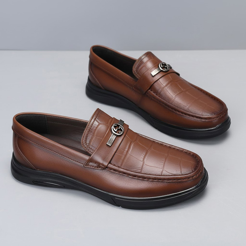 Giày Lười Da Bò Nam AG0099