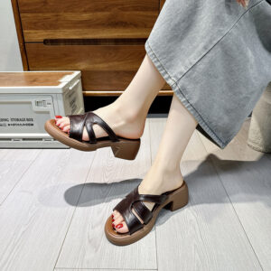 Sandal Nữ Đế Cao 5cm CS112