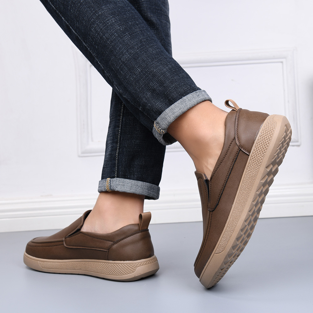Giày Lười Da Bò Nam CS01