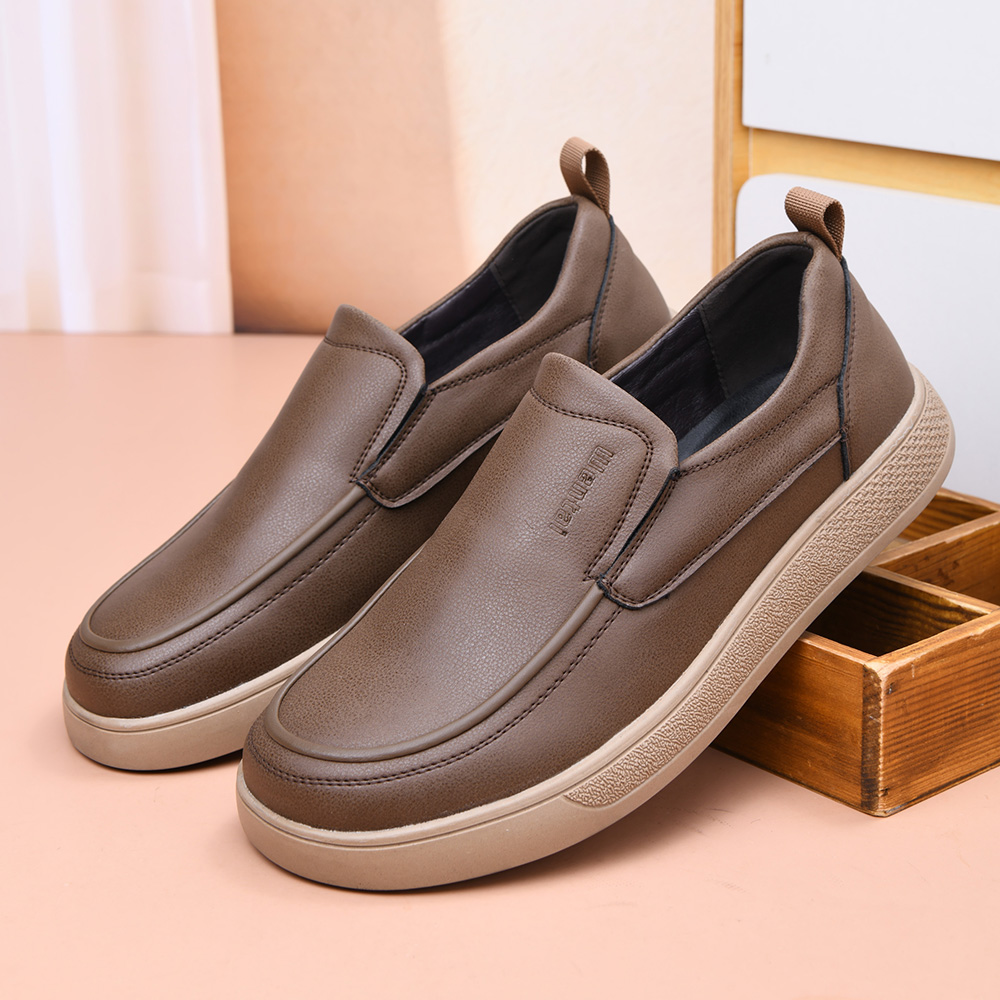 Giày Lười Da Bò Nam CS01