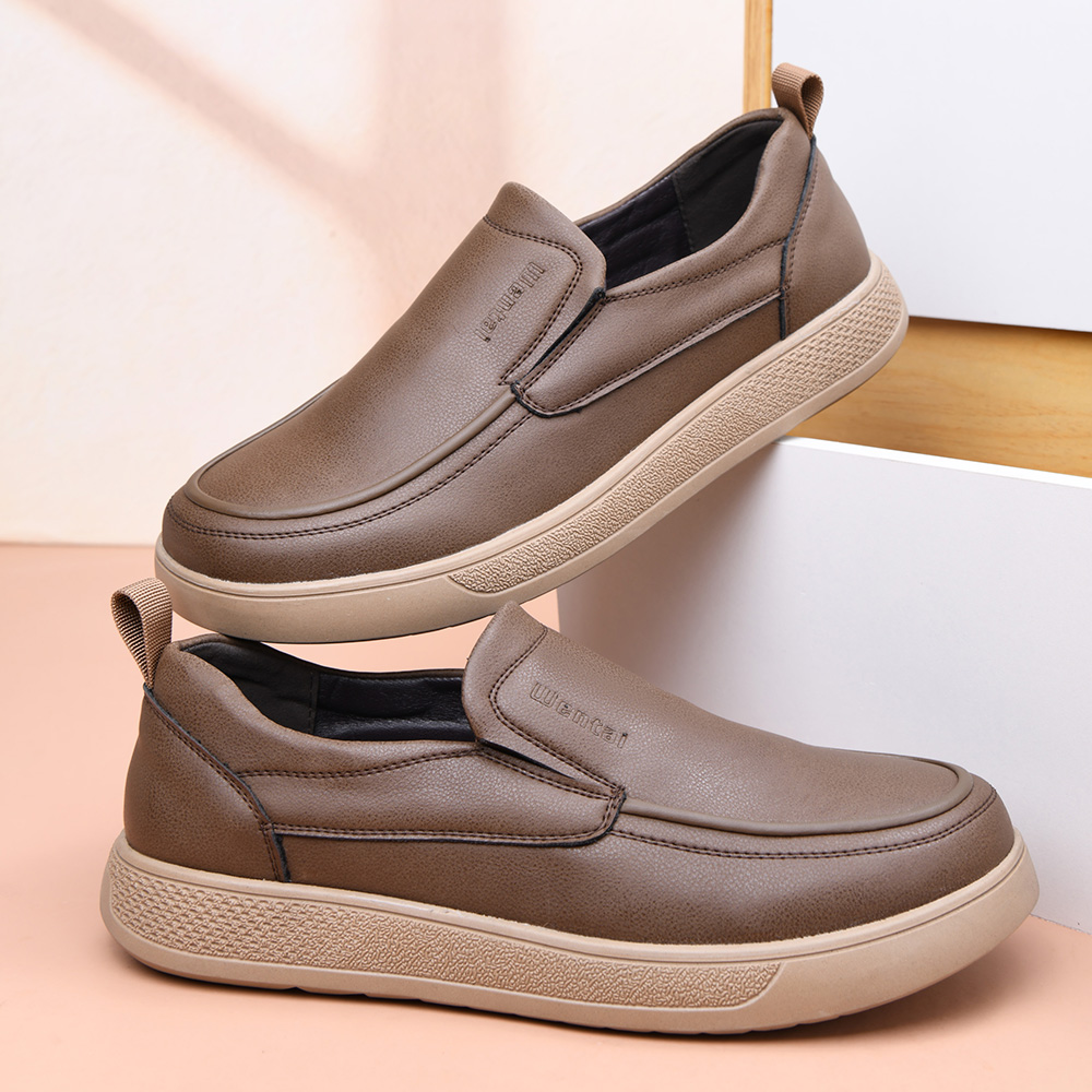 Giày Lười Da Bò Nam CS01