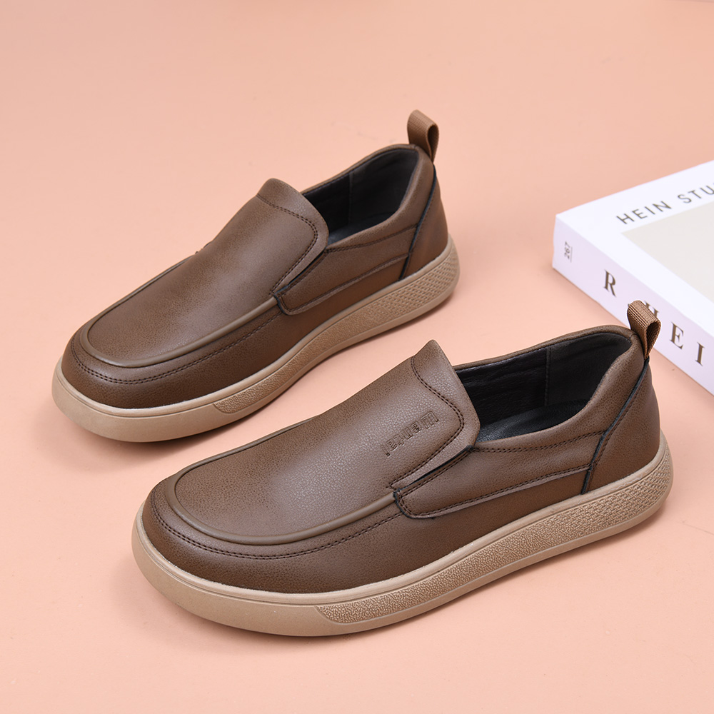 Giày Lười Da Bò Nam CS01